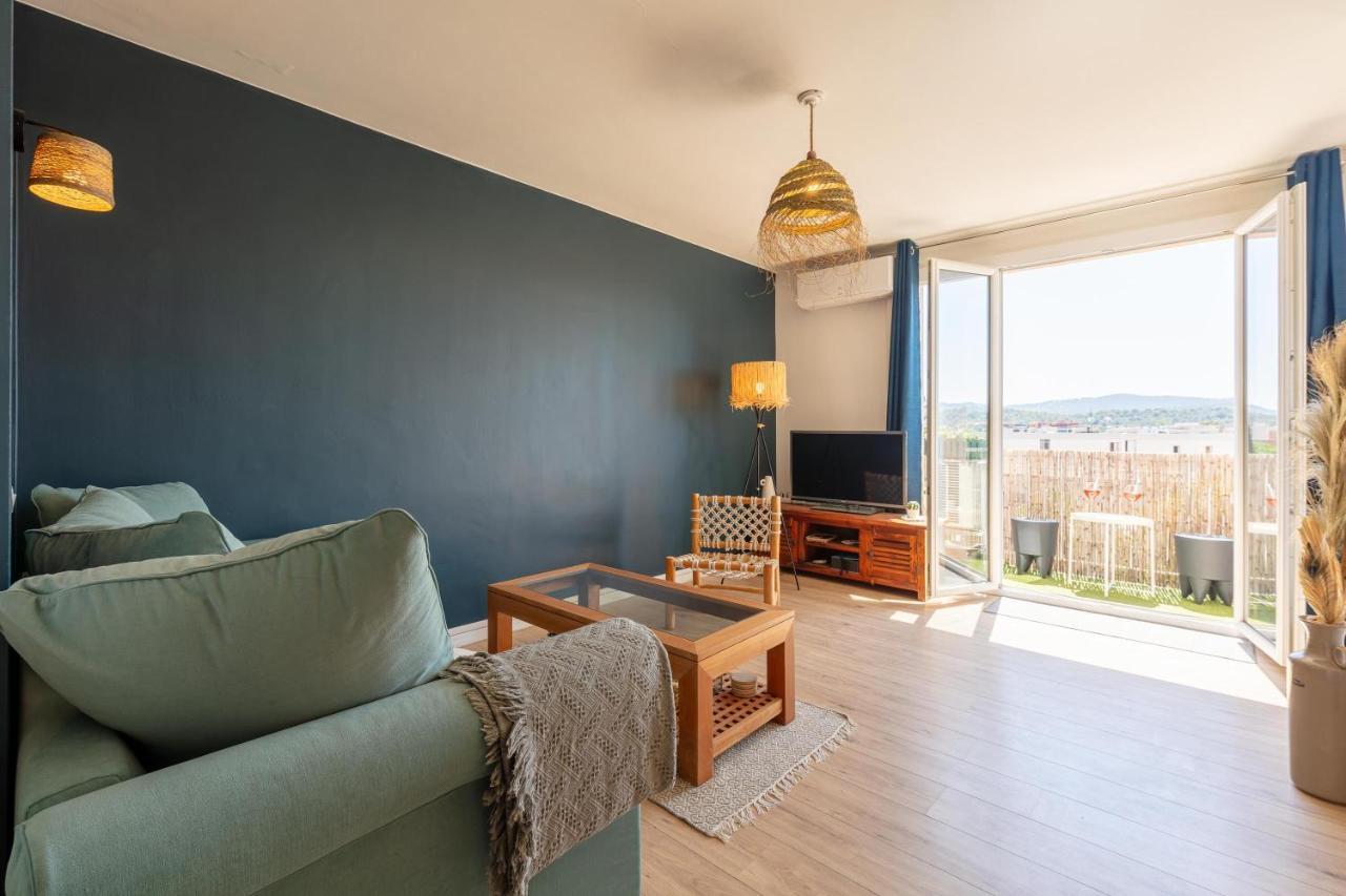 Le Blue Sea - Appt Classe 3 Etoiles A 650M De La Plage Le Lavandou Eksteriør billede
